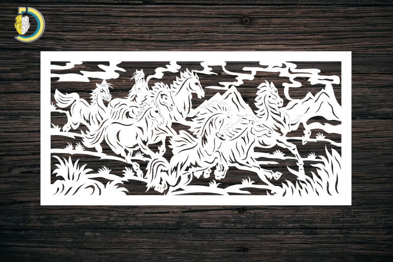 Dekoratív Térelválasztó Panel 57