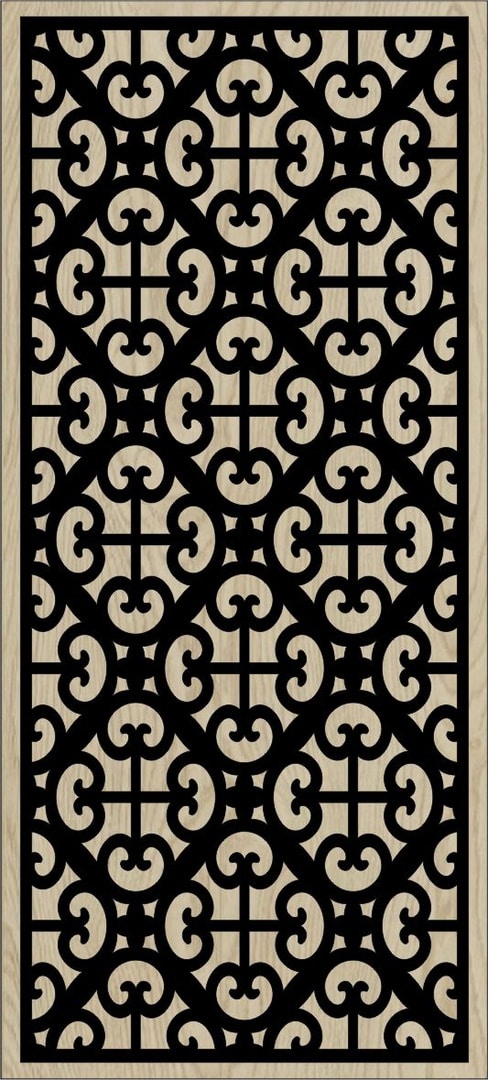 Dekoratív Résekkel Ellátott Panel 47