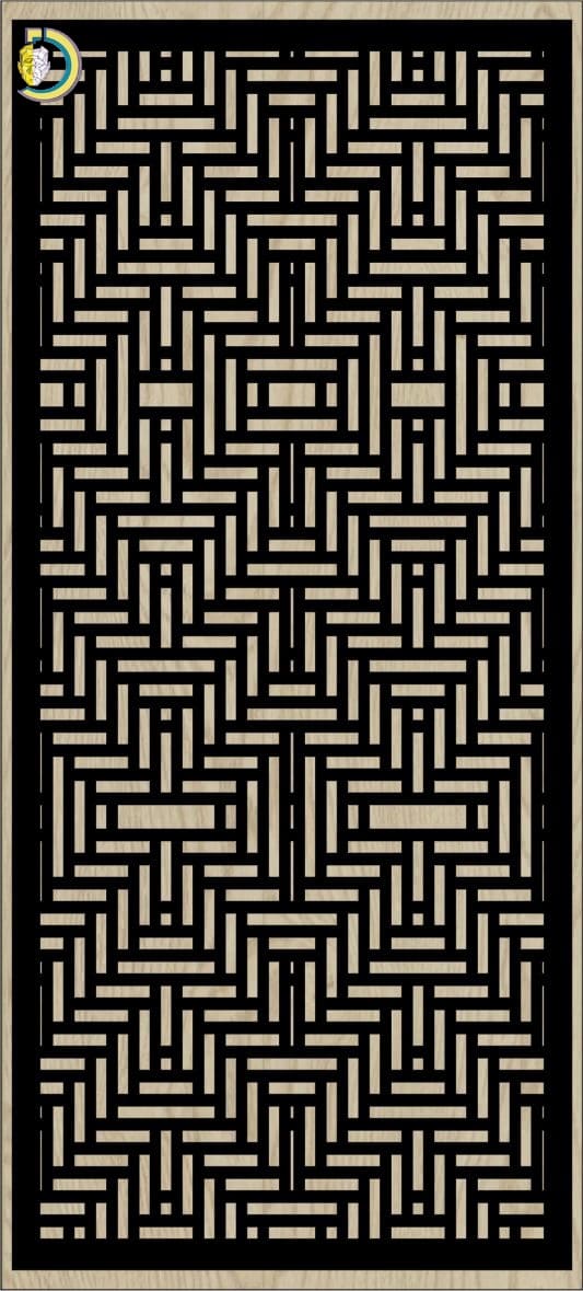 Dekoratív Sávolt Panel 521