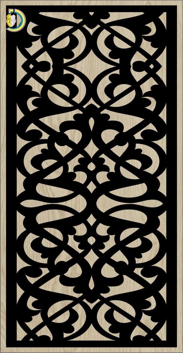 Díszes Résekkel Ellátott Panel 575