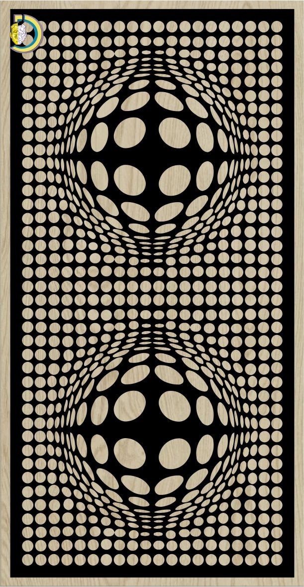 Díszes Résekkel Ellátott Panel 777
