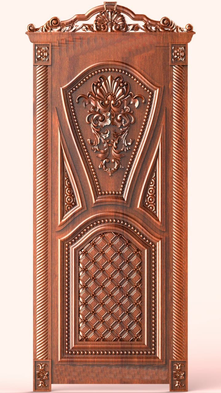 Ajtó dizájn 3D relief modell STL FÁJL INGYENES 17