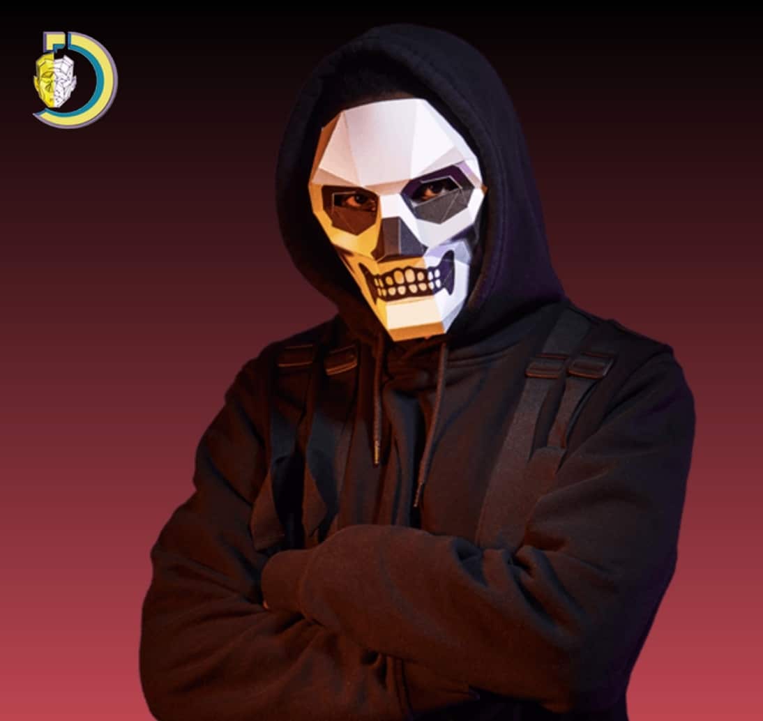 Fortnite Skull Trooper Maszk: Ingyenes Vektor Letöltés