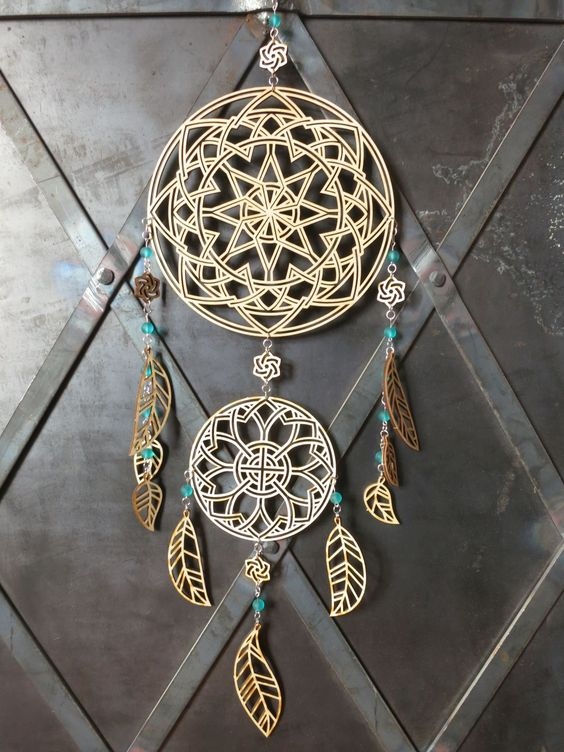 Indiai amulett álomfogó