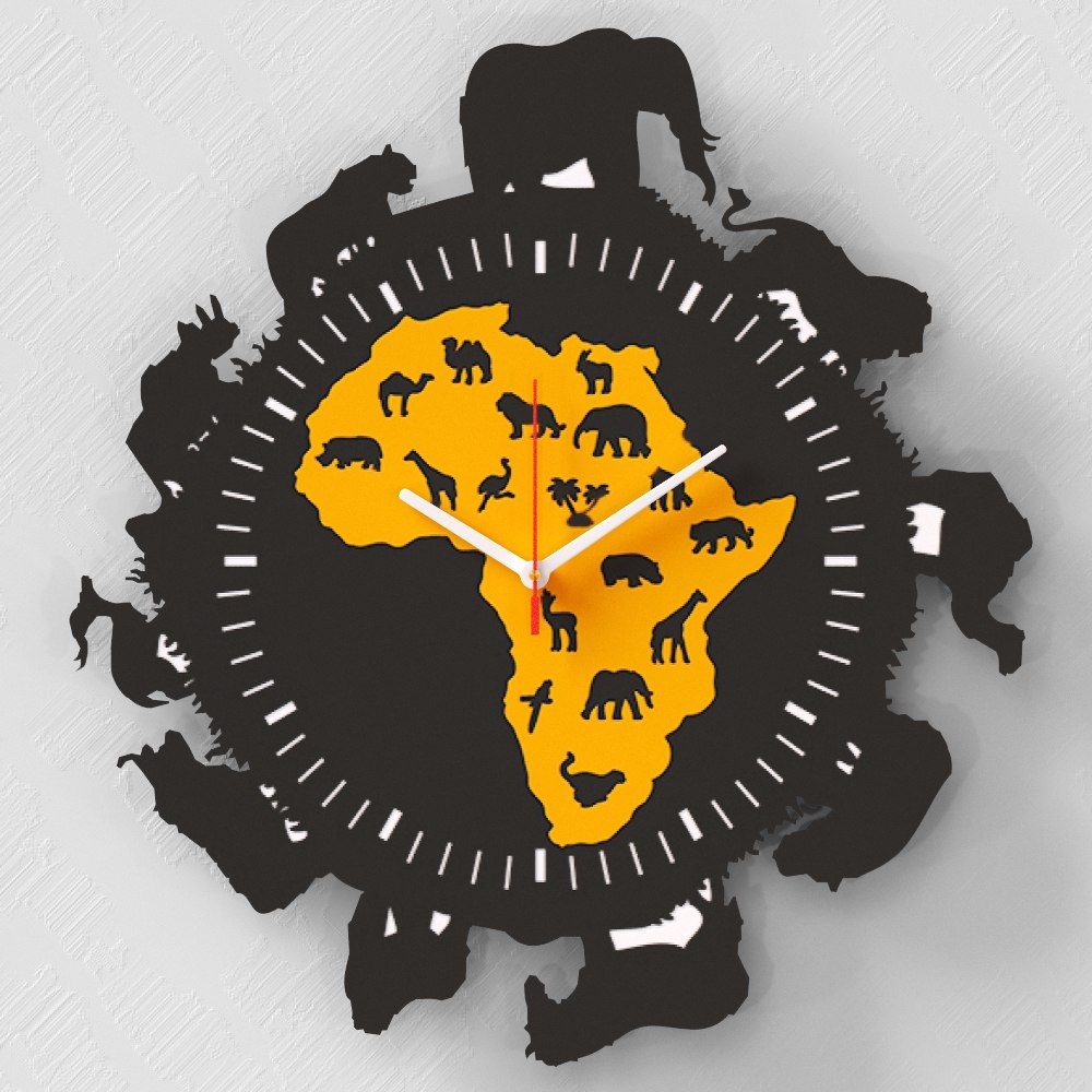 Afrikai Óra Elrendezése