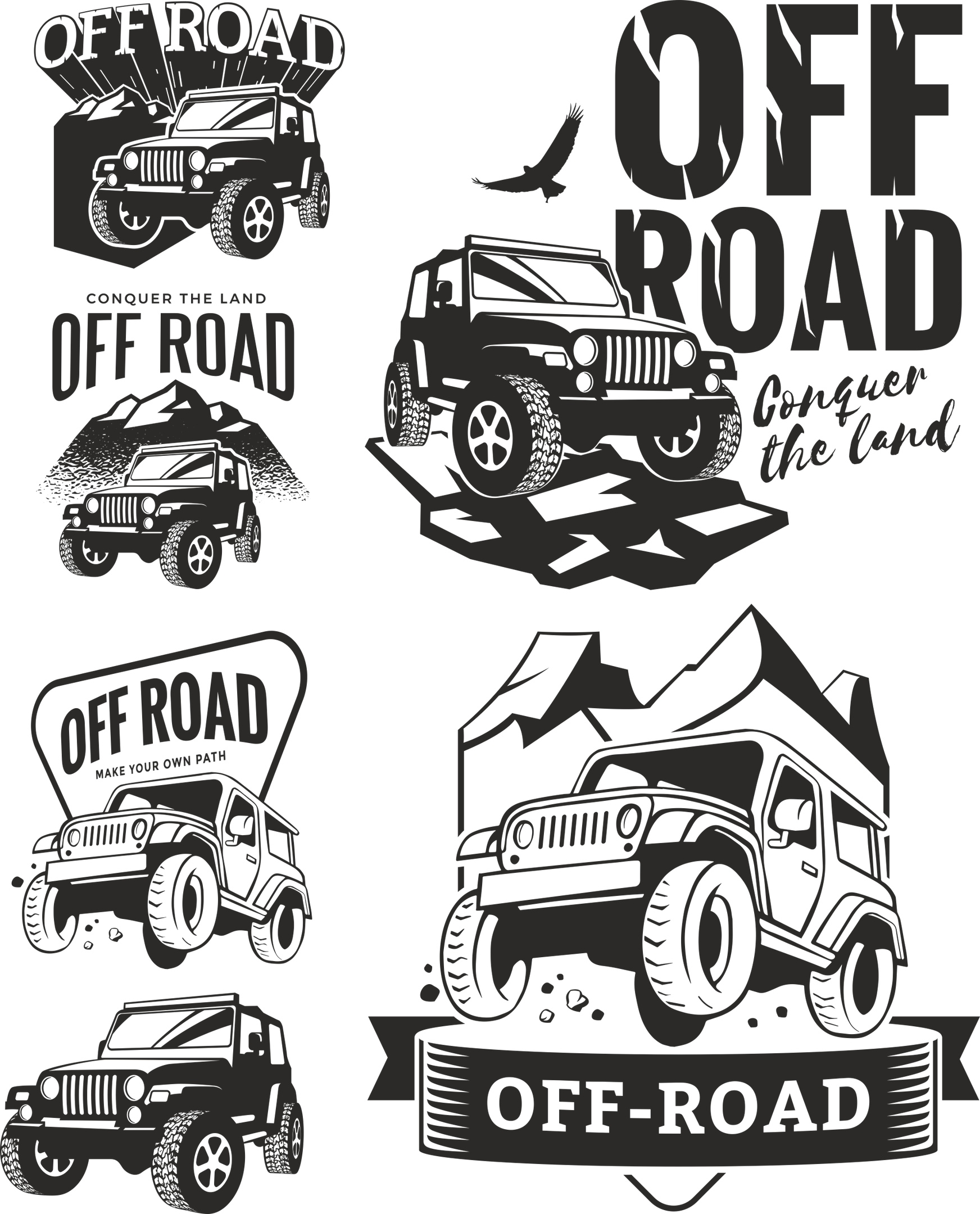 Off Road Matricák