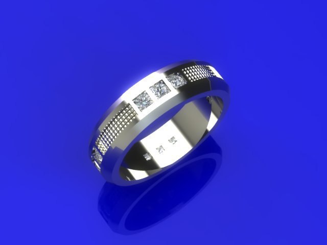 Esküvői Gyűrű, Ékszer 3D Modell, Női Gyűrű modell stl fájl 3D nyomtatáshoz 44