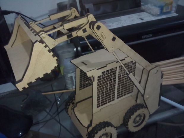FA MINI FÖLDMUNKAGÉP CNC VÁGÁSI VEKTORFÁJL INGYEN
